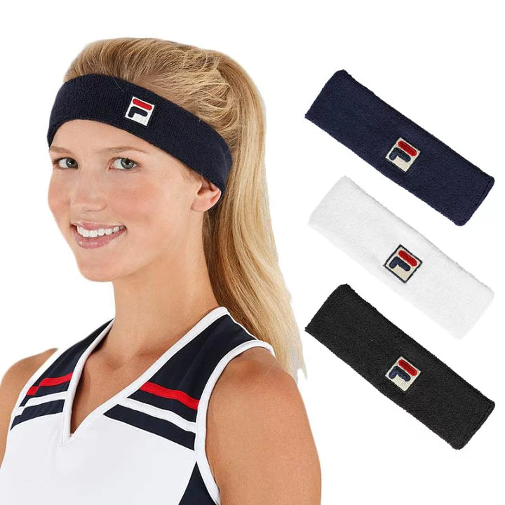 Fila Solid Tennis Headband Navy