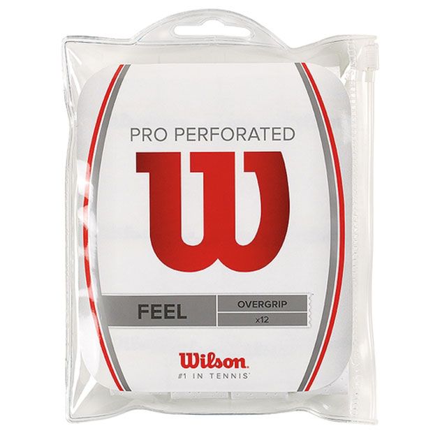 Wilson Pro Overgrip Perforated - 12 Pack